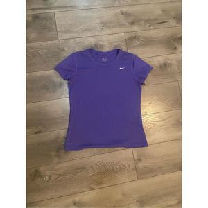 Purple Dri Fit Nike Shirt